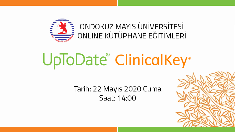 Ondokuz Mayıs Üniversitesi Online Kütüphane Eğitimleri