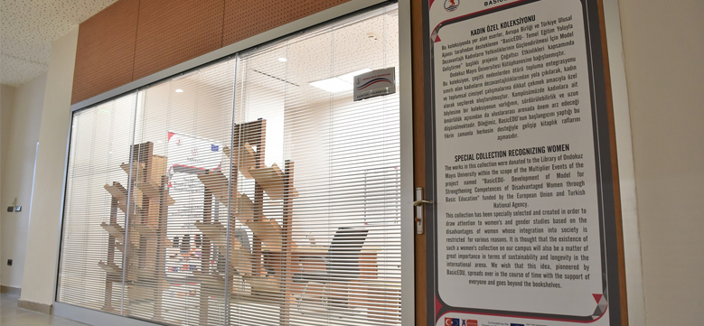 Merkez Kütüphane’deki “Kadın Özel Koleksiyonu” Yeni Yerinde