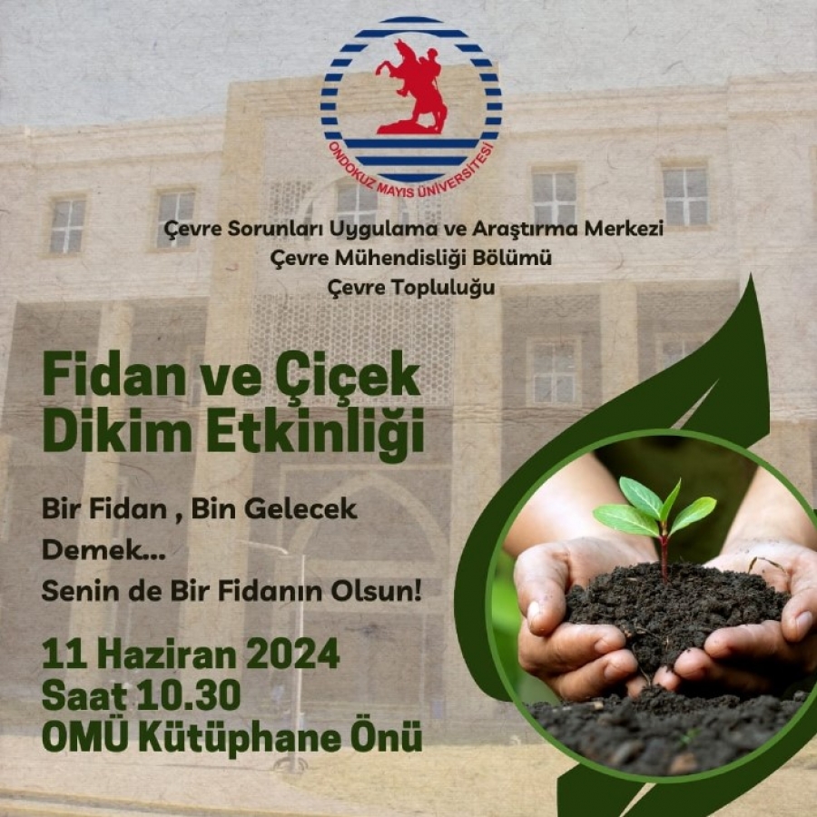 Türkiye Çevre Haftası Etkinliği