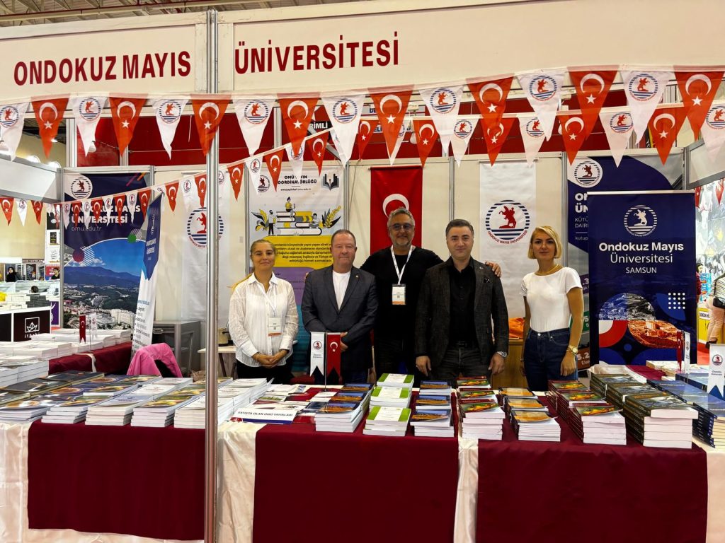 Karadeniz 10. Kitap Fuarı’nda OMÜ’yü Merkez Kütüphane Temsil Etti