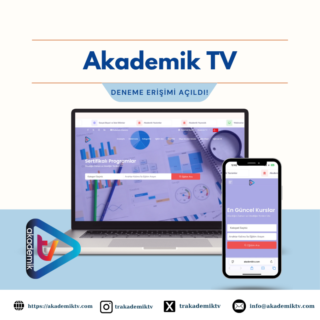 Akademik TV ve Akademik Sunum Deneme Erişimi