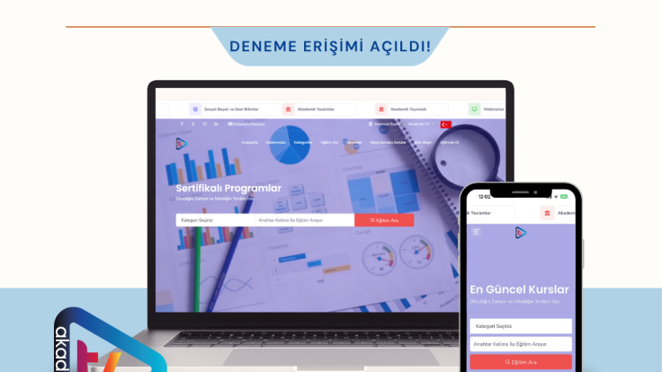 Akademik TV ve Akademik Sunum Deneme Erişimi