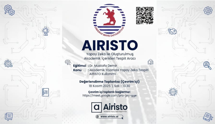 AIRISTO Yapay Zeka ile Oluşturulmuş Akademik İçerikleri Tespit Aracı