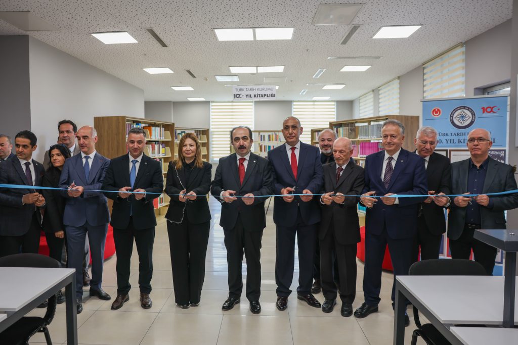 Türk Tarih Kurumu 100. Yıl Kitaplığı OMÜ’de açıldı